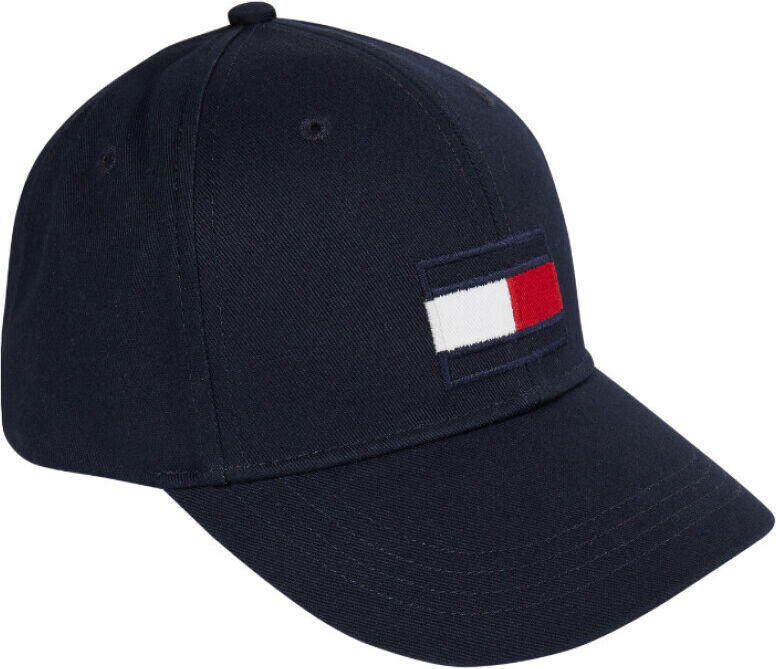 Tommy Hilfiger Big Flag Cap Blå Male