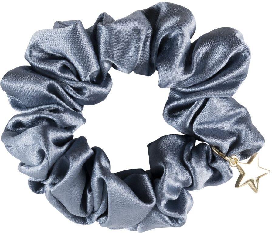 Dark Silk Scrunchie Blå Female