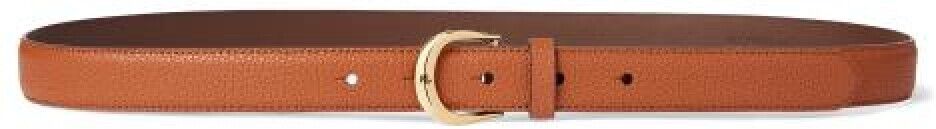 Ralph Lauren Vachetta Leather Belt Brun Female