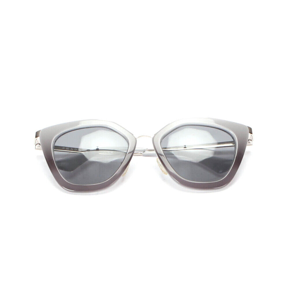 Prada Vintage Pre-owned Tinted Roung Sunglasses Grå Female