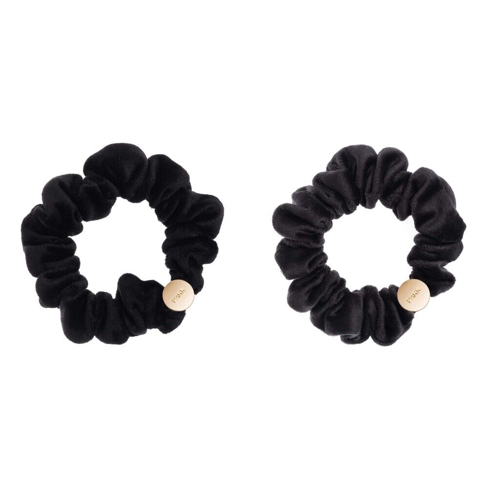 Dark 2 PK Velvet Mini Scrunchie Sort Female