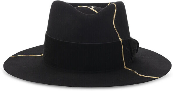 Nick Fouquet Embellished hat Sort Male