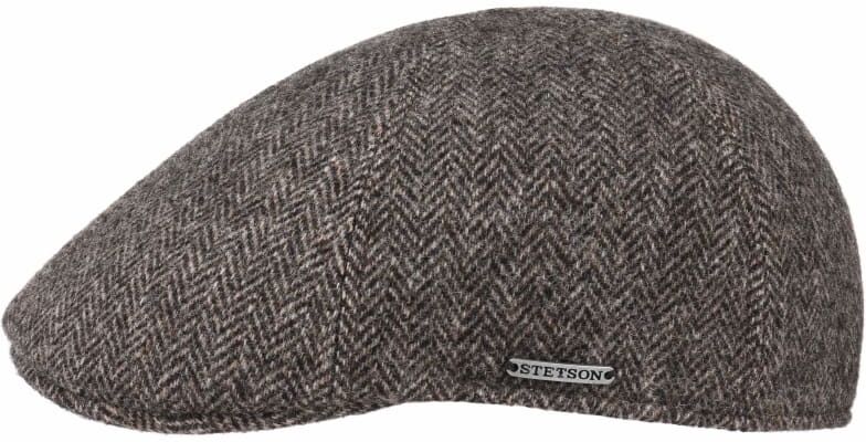 Stetson Texas Woolrich Herringbone Cap Grå