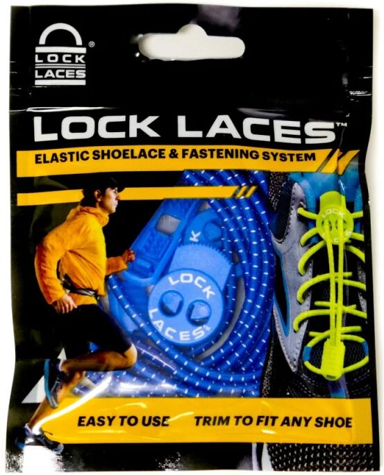 Lock Laces No Tie Shoelaces Blå