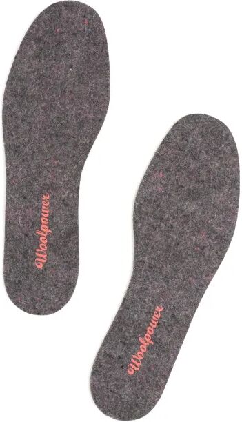 Woolpower Kids Felt Insoles Grå