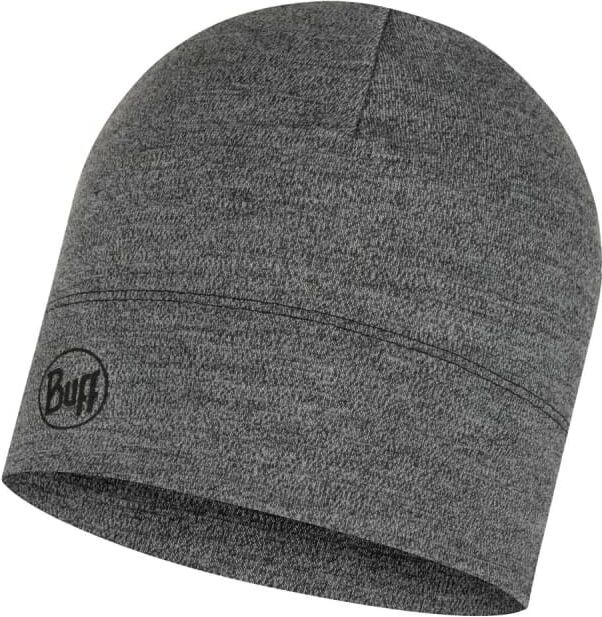 Buff Midweight Merino Wool Hat Grå