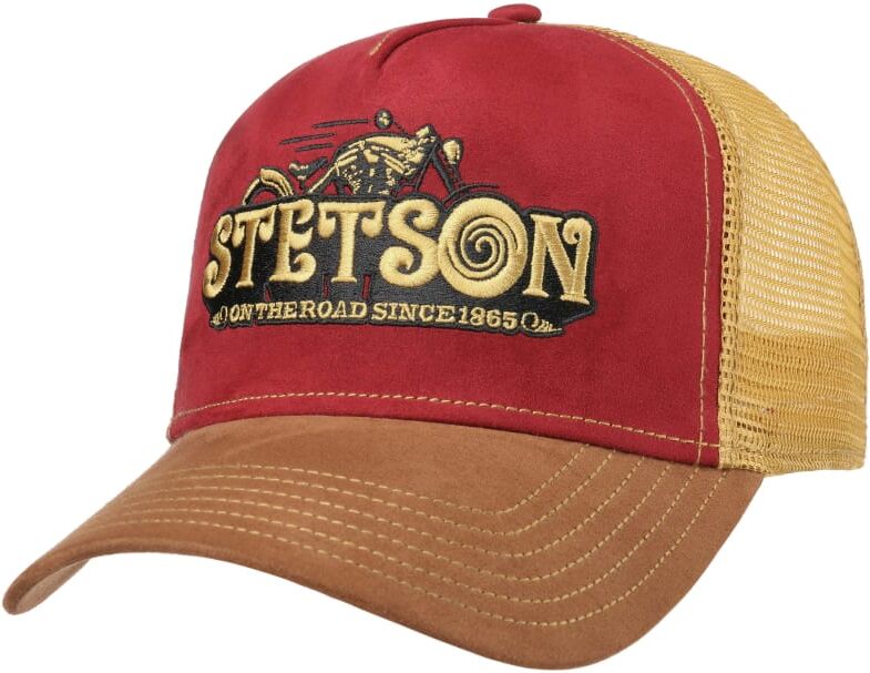 Stetson Trucker Cap On the Road Rød