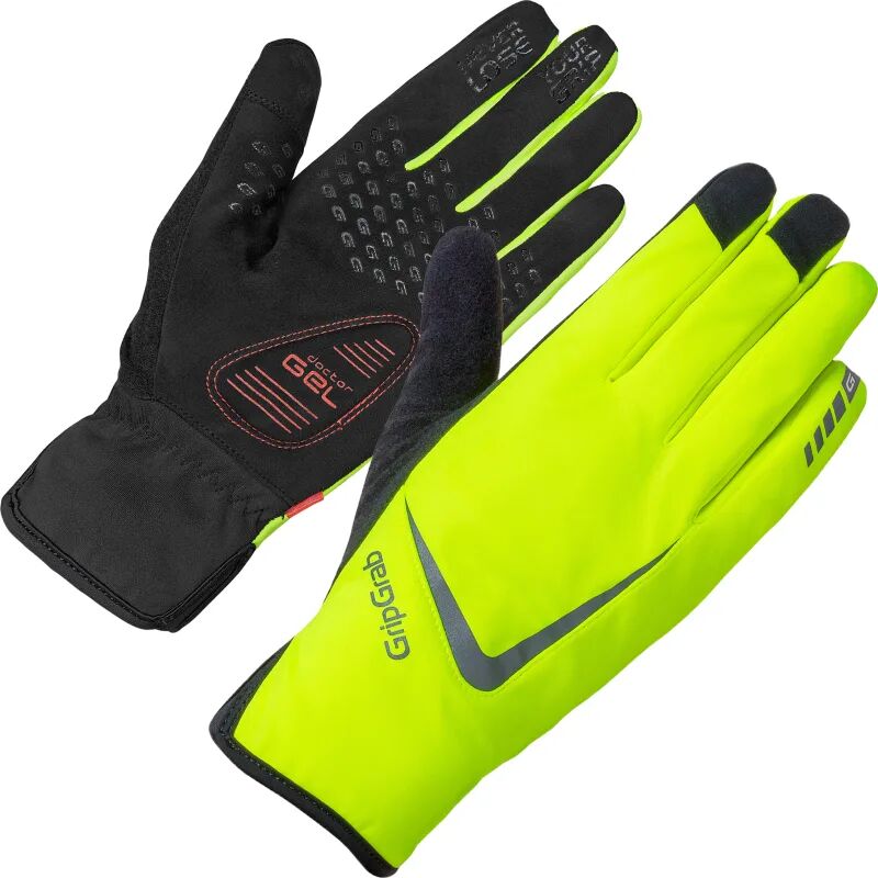 GripGrab Cloudburst Hi-Vis Waterproof Midseason Glove Gul