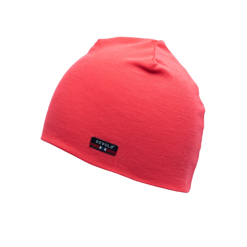 Devold Hiking Beanie Rød