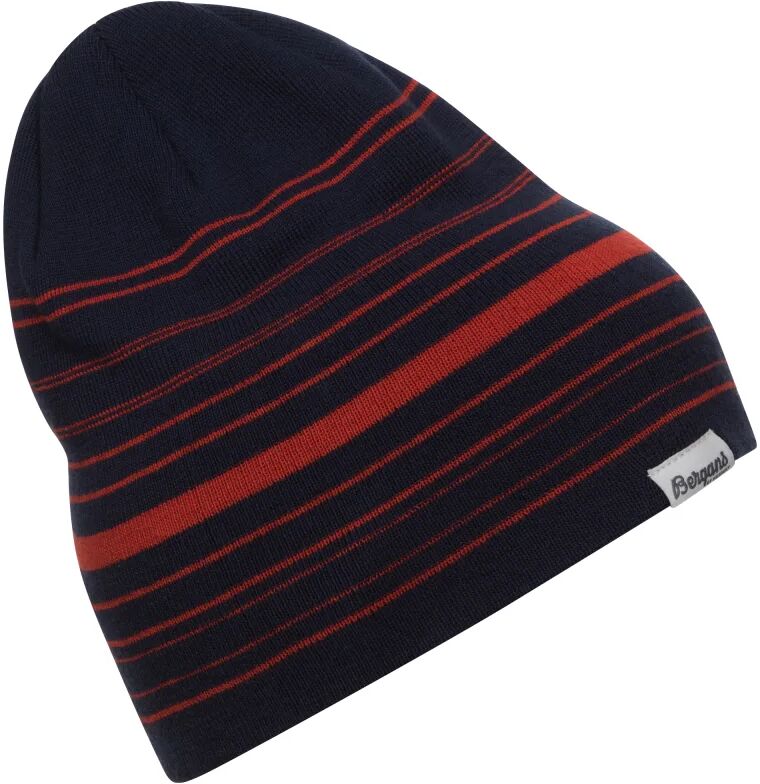 Bergans Striped Beanie Blå