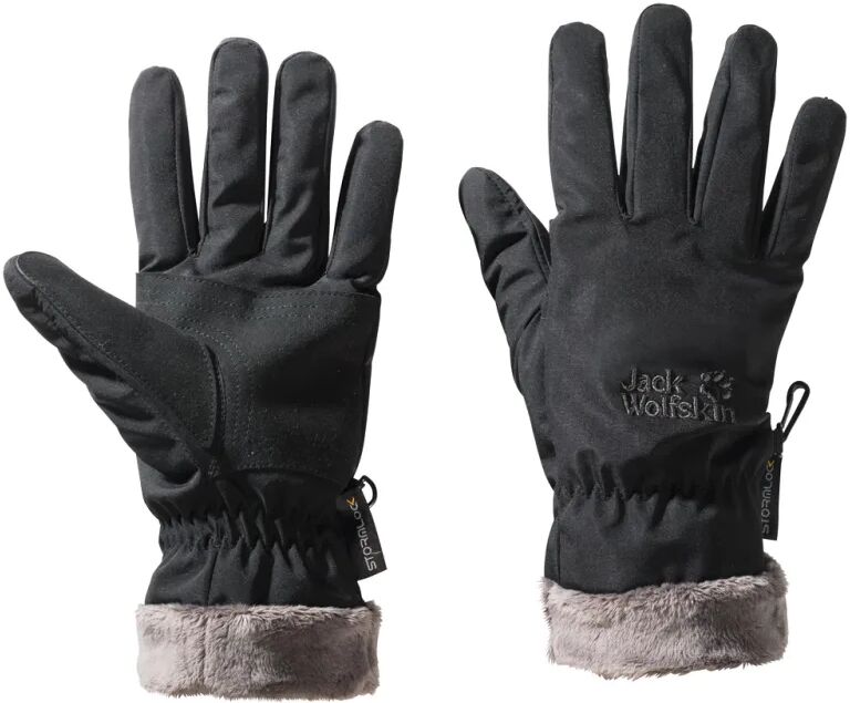 Jack Wolfskin Stormlock Highloft Glove Women Sort