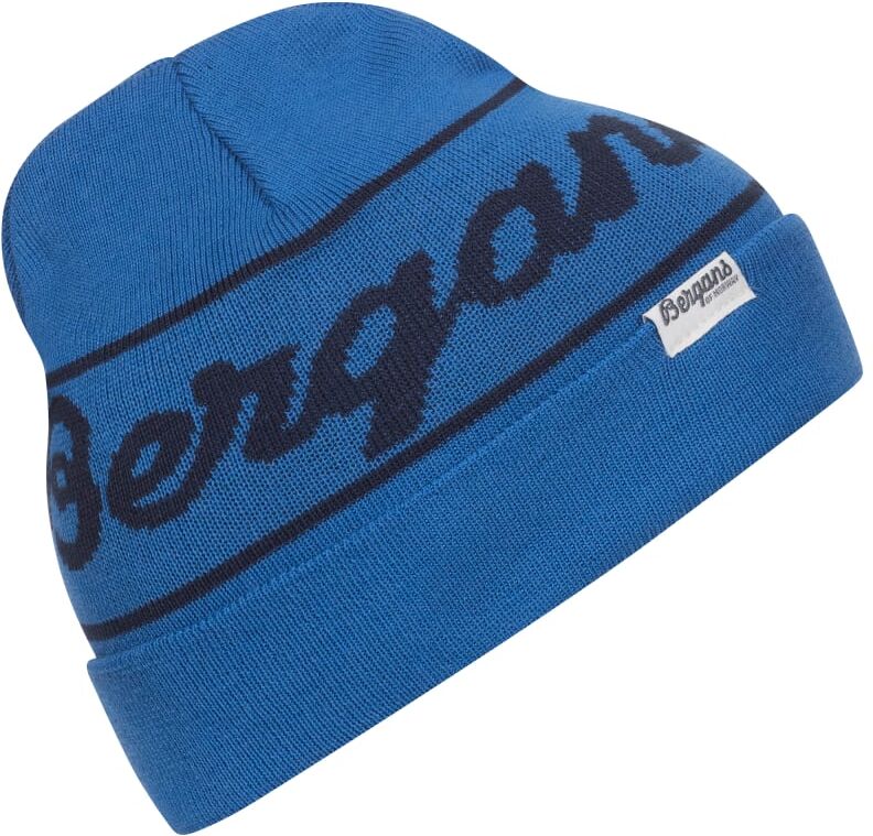 Bergans Bergans Logo Youth Beanie Blå