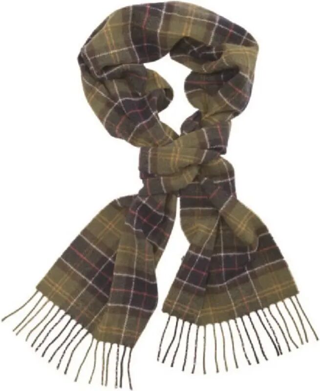 Barbour Tartan Lambswool Scarf Grønn