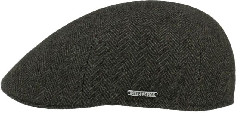 Stetson Texas Woolrich Herringbone Cap Grønn