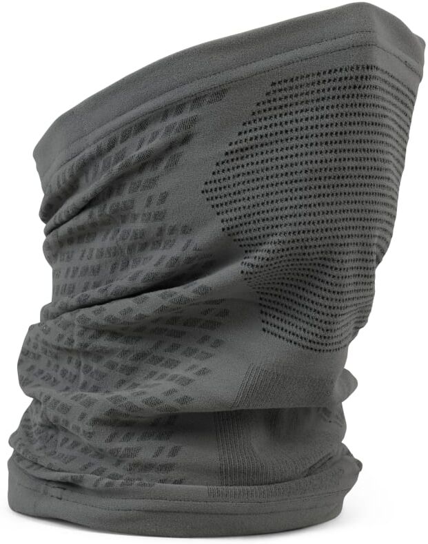 GripGrab Freedom Seamless Warp Knitted Neck Warmer Grå