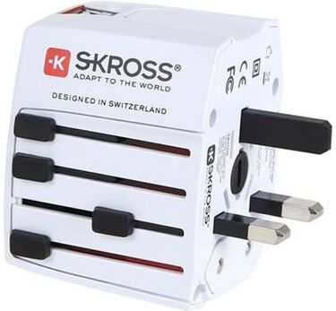 Skross Adapter World Wide Muv With Dual Usb Charger