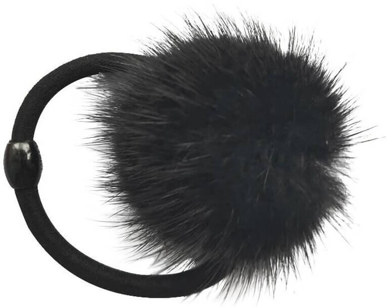 Everneed Ziggi Pure - Fur Hair Band Black