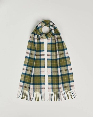 Barbour Lifestyle Tartan Lambswool Scarf Ancient