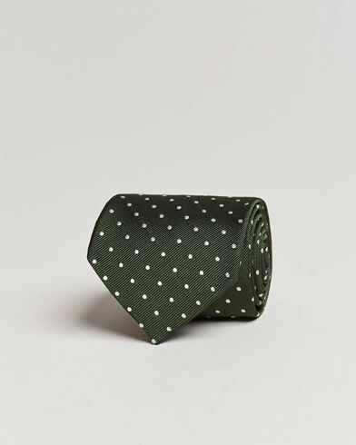 Amanda Christensen Dot Classic Tie 8 cm Green/White