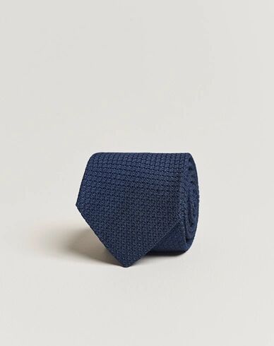 Amanda Christensen Silk Grenadine 8 cm Tie Napoli Blue