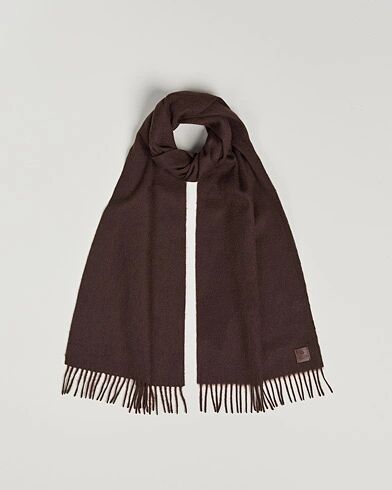 Amanda Christensen Merino Wool Scarf Brown