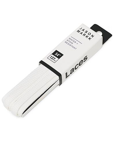 Jason Markk Flat 54" Shoe Laces White