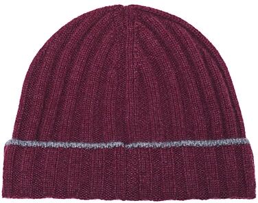 Brunello Cucinelli Cashmere Beanie Burgundy