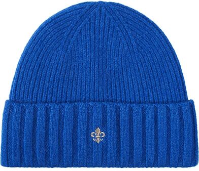 Morris Burns Wool Beanie Blue