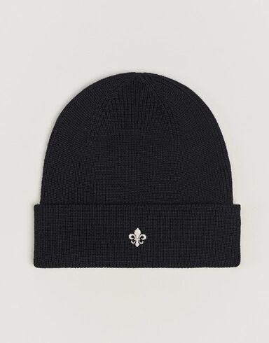 Morris Wells Cotton Beanie Black