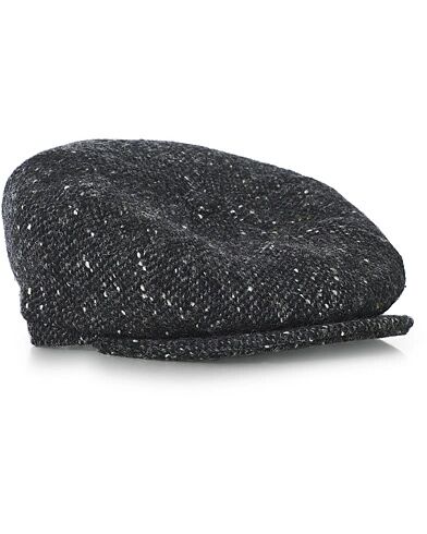 Lock & Co Hatters Tremelo Wool Cap Dark Grey