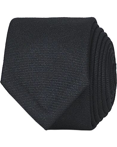 Thom Browne Wool Twill Tie  Navy