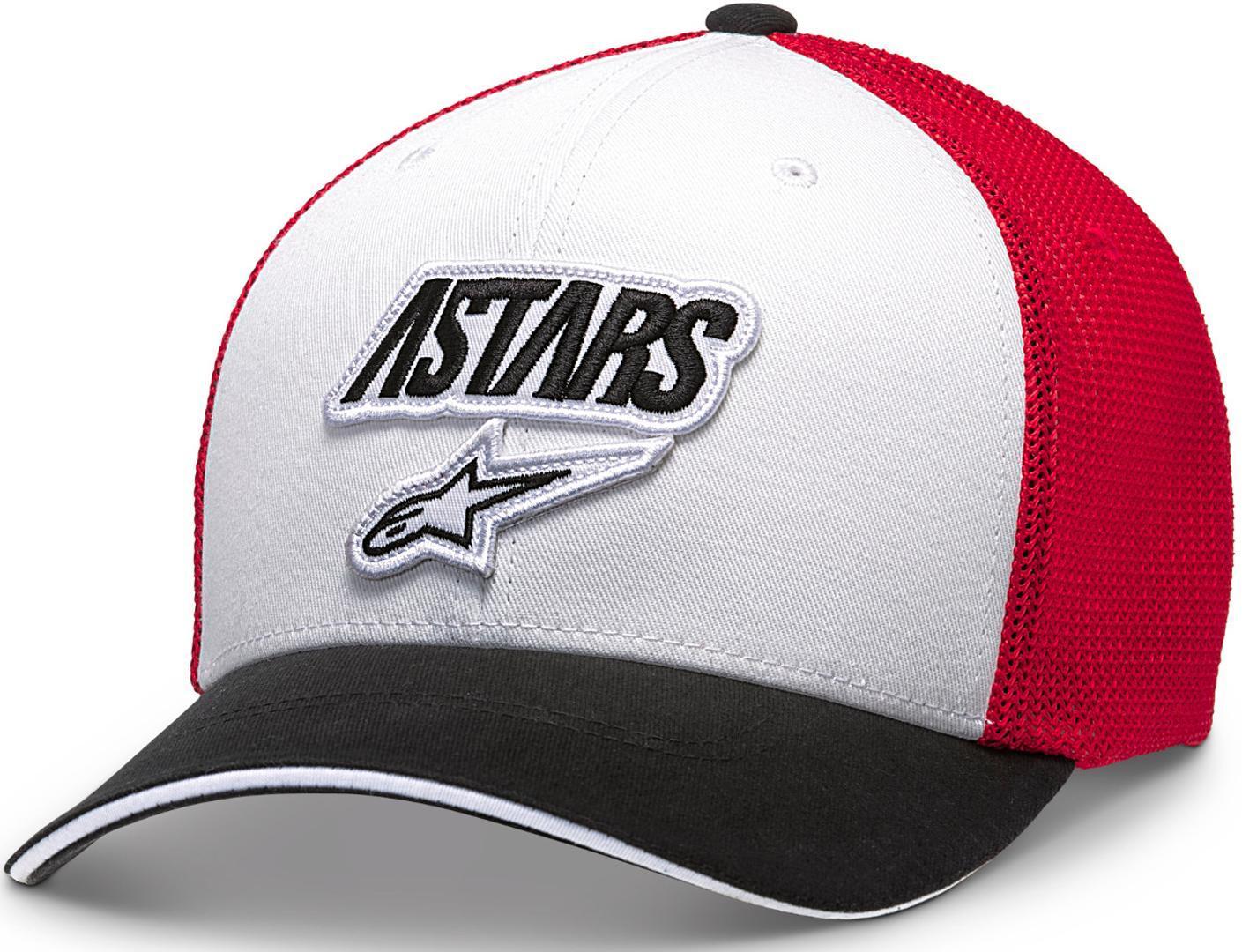 Alpinestars Race Angle Mesh Cap L XL Svart Hvit Rød