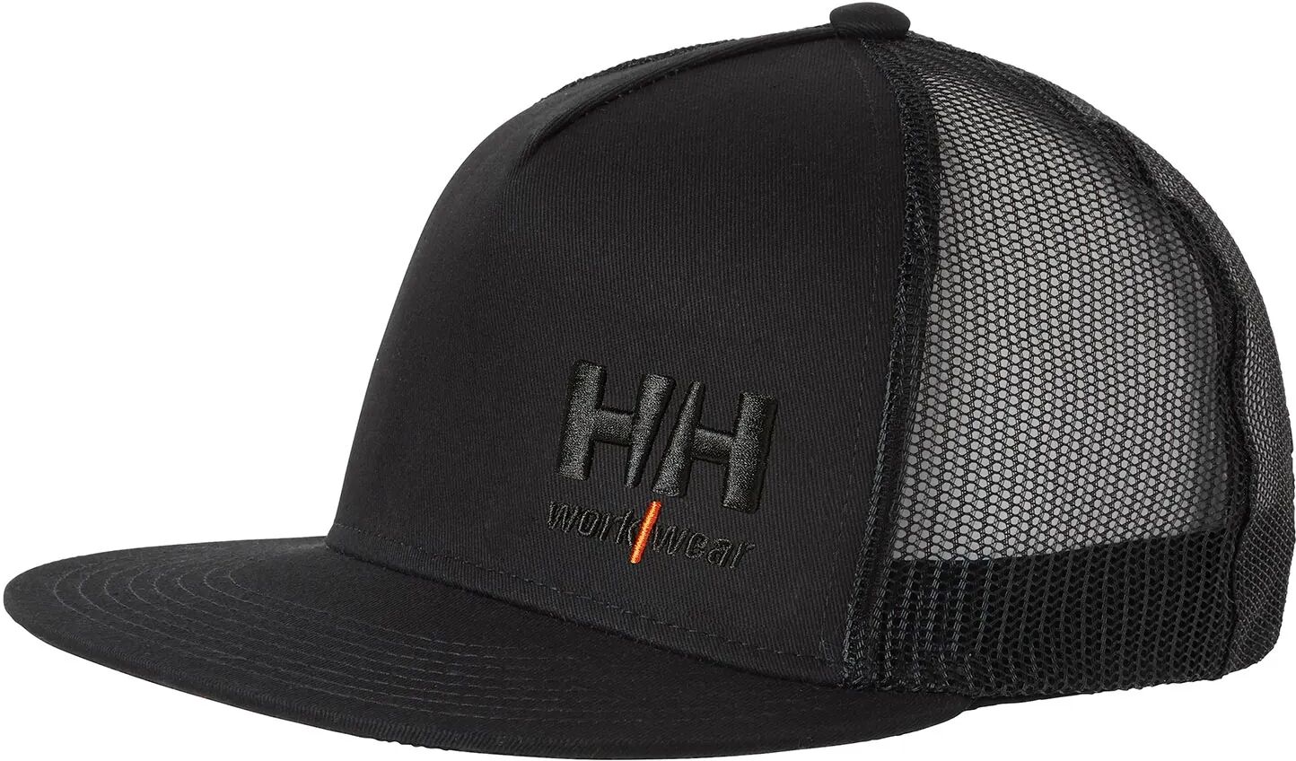 HH Workwear Workwear Helly Hansen Kensington Truckercaps Med Flat Brem Svart STD