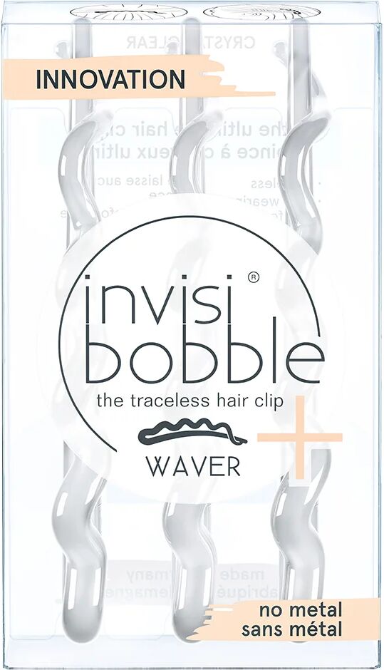 Invisibobble Waver Plus Crystal Clear,  Invisibobble Hårstrikker & Hårbånd