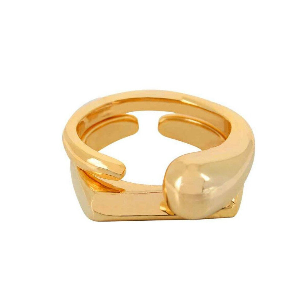 Dansk Copenhagen Alaya gullbelagt rotasjon ring