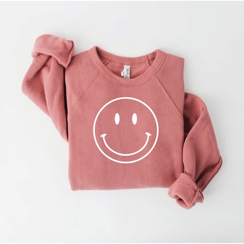 Oat Collective Rosa Smiley sweatshirt