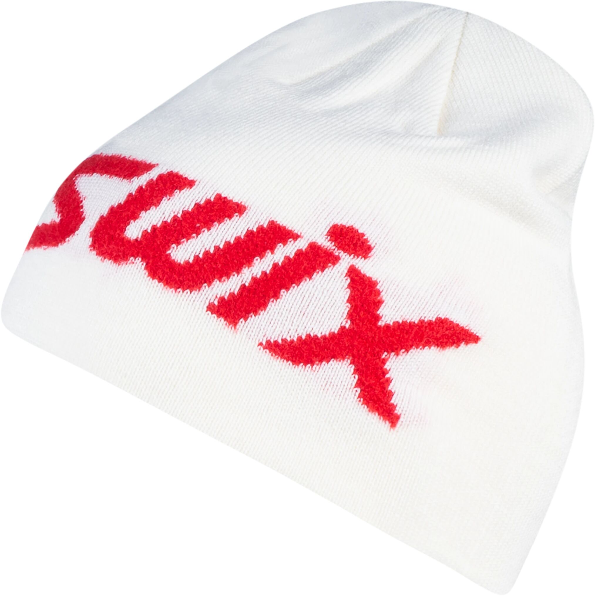 Swix Logo Beanie, lue unisex 56 Snow White