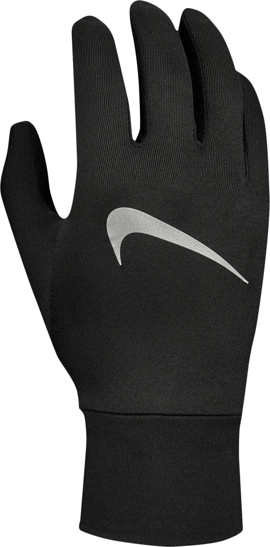 Nike ACCELERATE RG RUNNING GLOVES W, løpehansker dame S BLACK/BLACK/SILVER