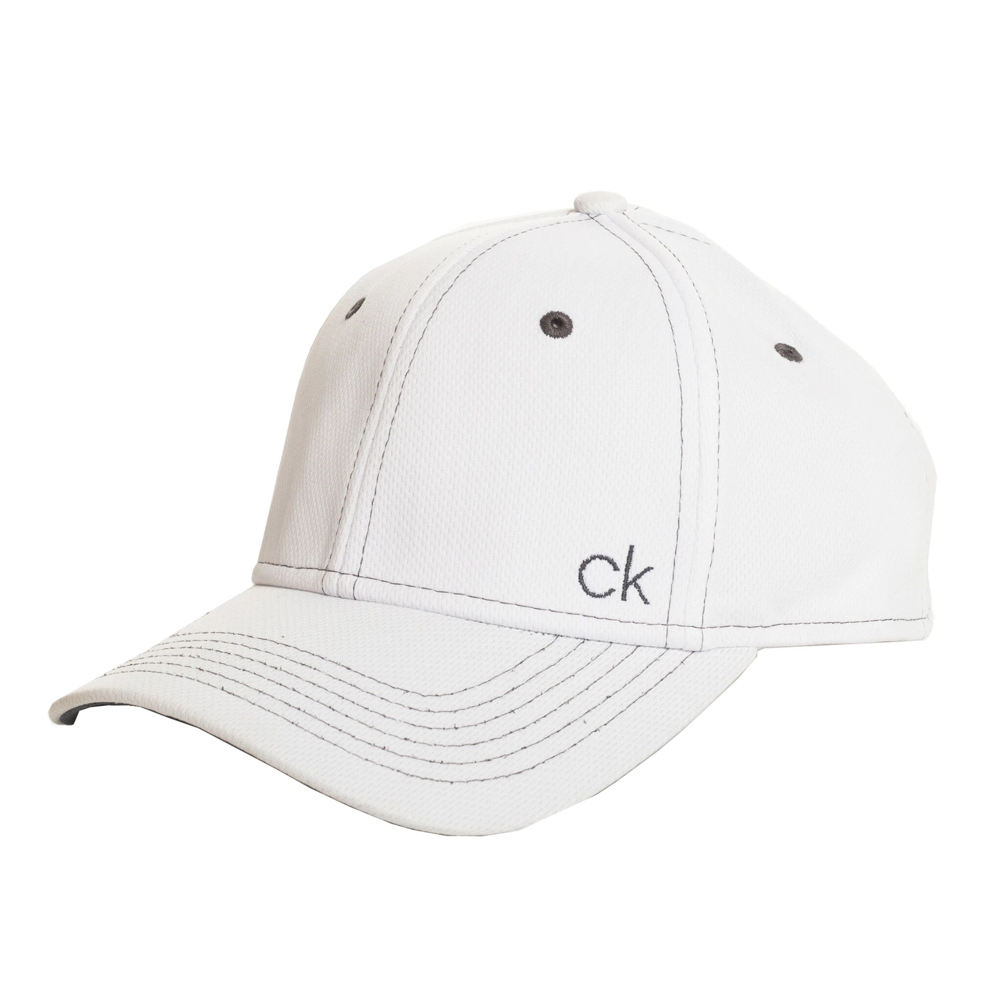 Calvin Performance Mesh Cap, golfcaps One Size White