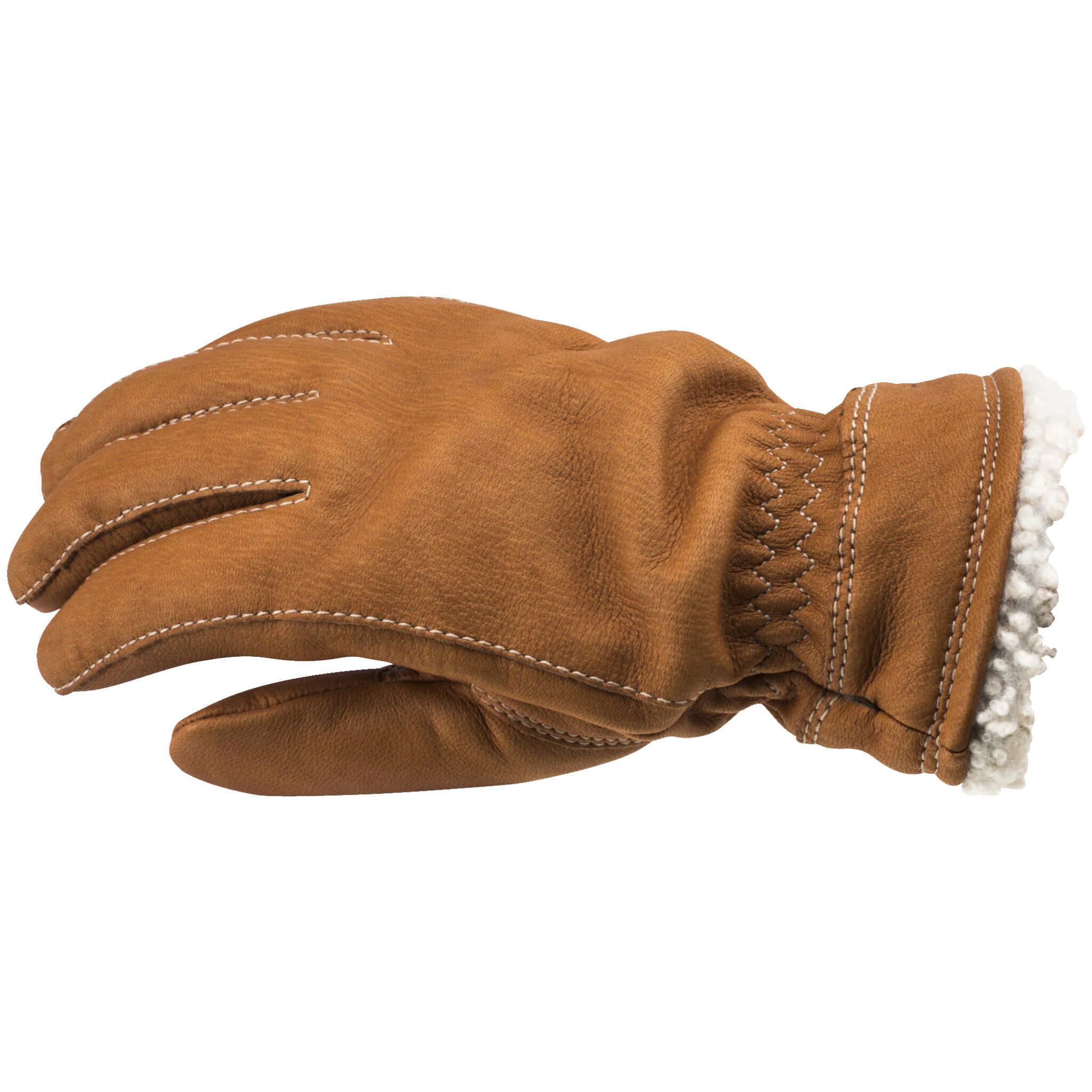 Hestra Deerskin Primaloft, skinnhansker 7 Kork