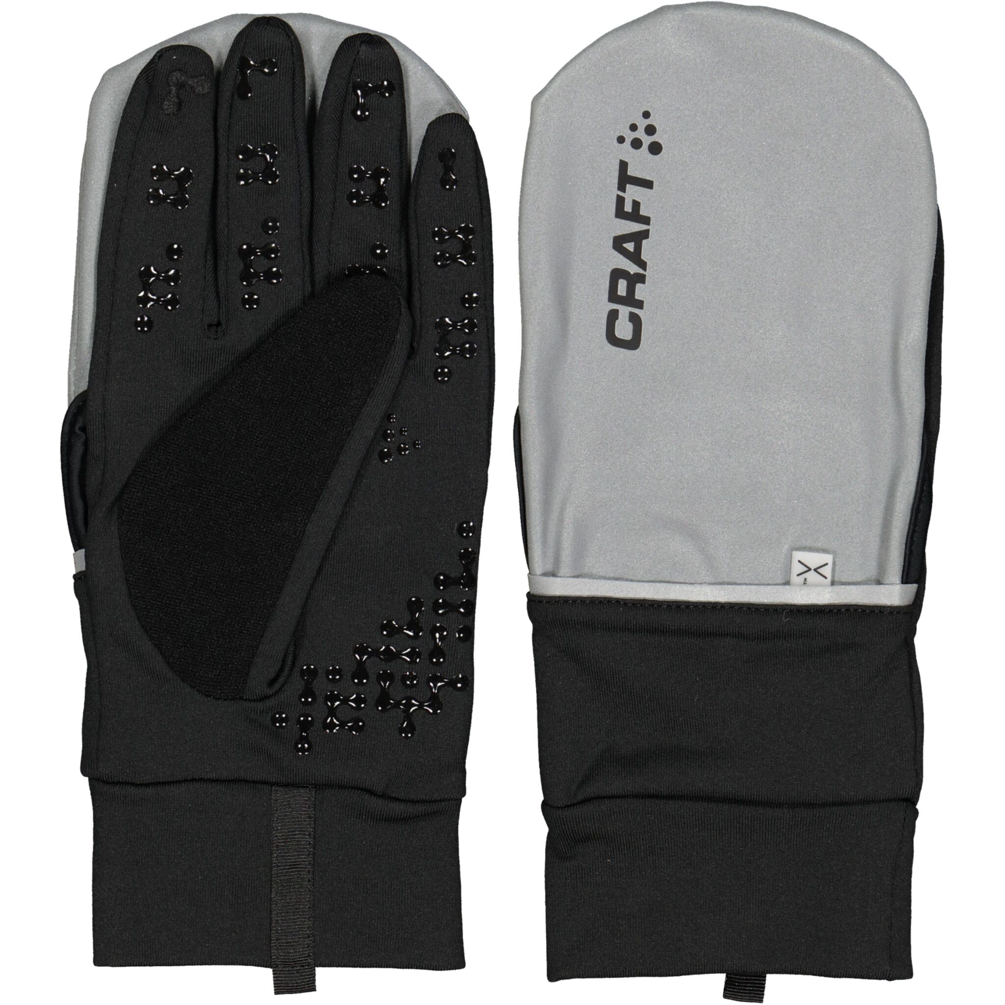 Craft Hybrid Weather Glove, løpehansker unisex  12 silver/black