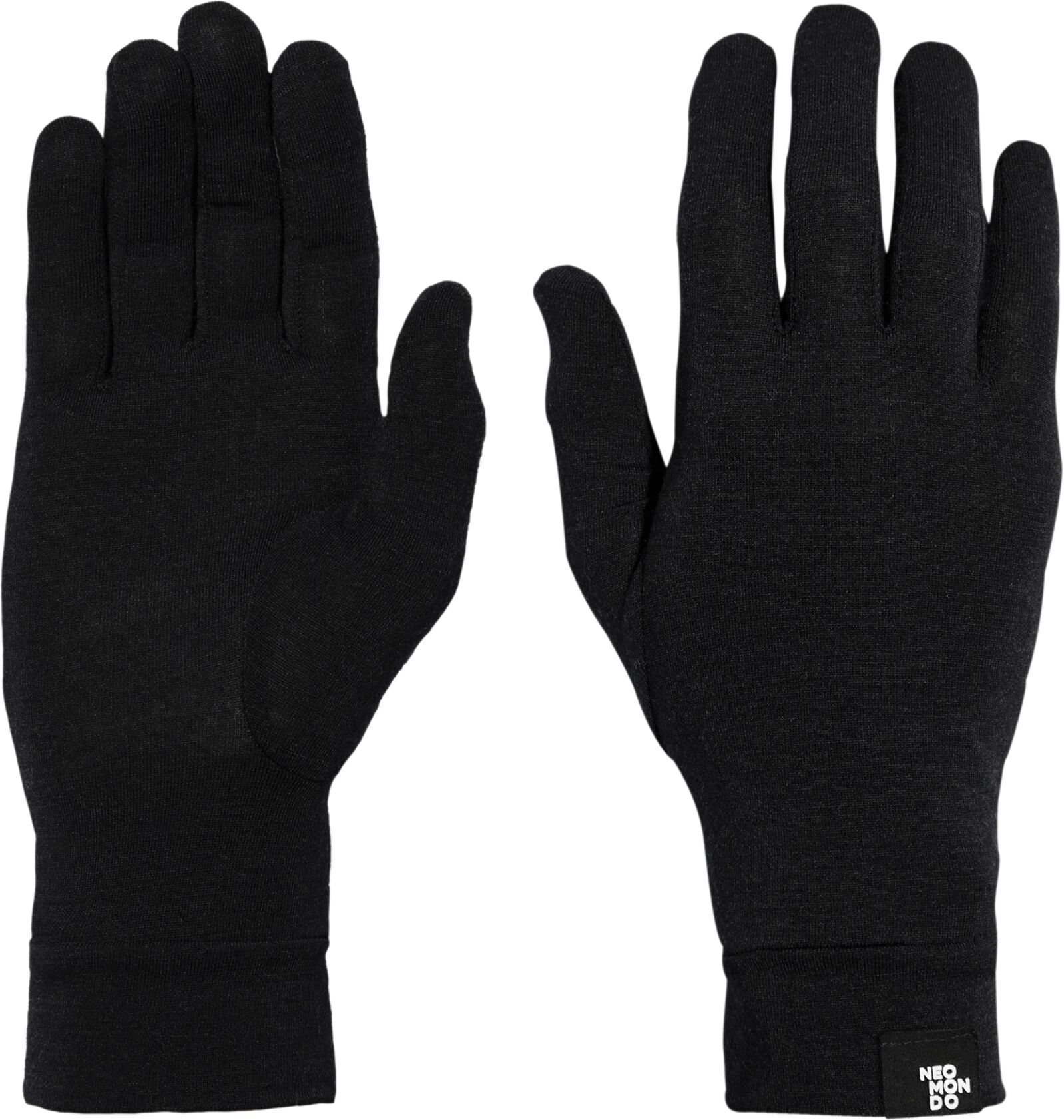 Neomondo Trimo Wool Liner Glove, hansker unisex M Caviar Black