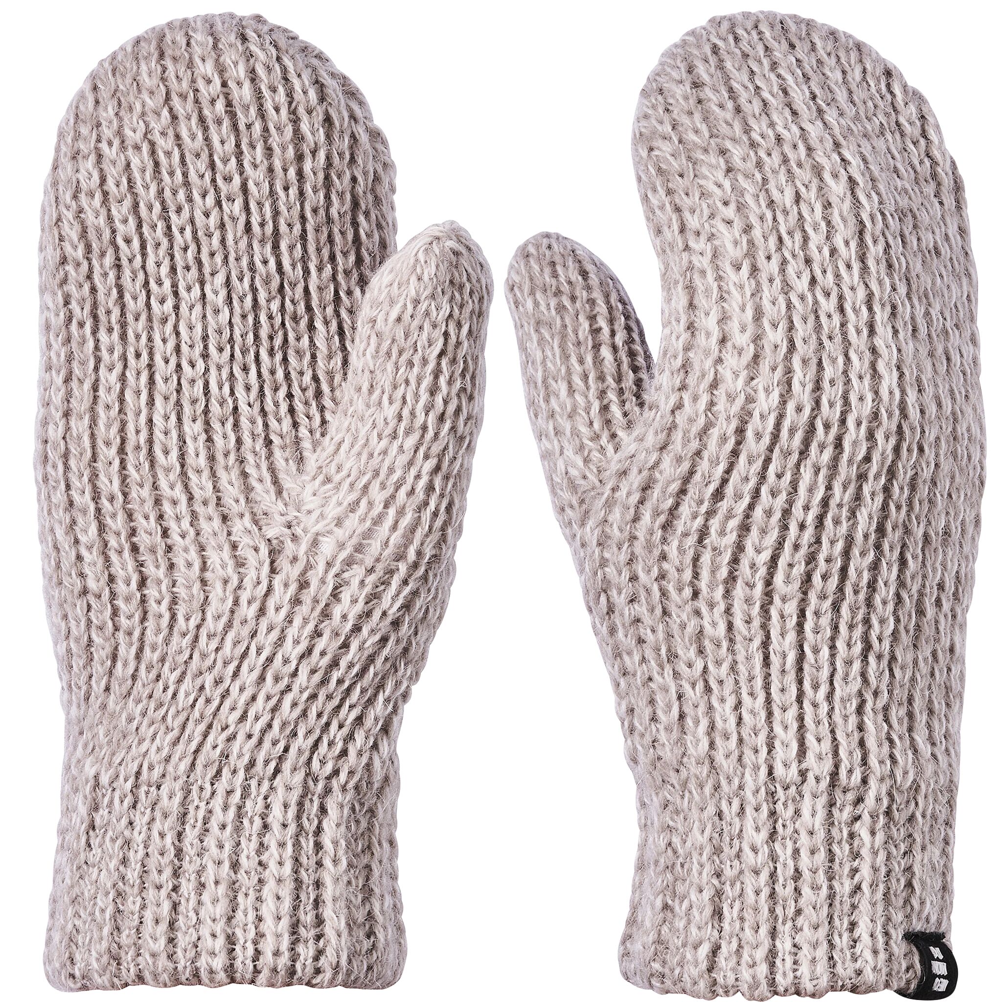 Neomondo Knitted Mittens, votter junior 10-12 GREY MELANGE