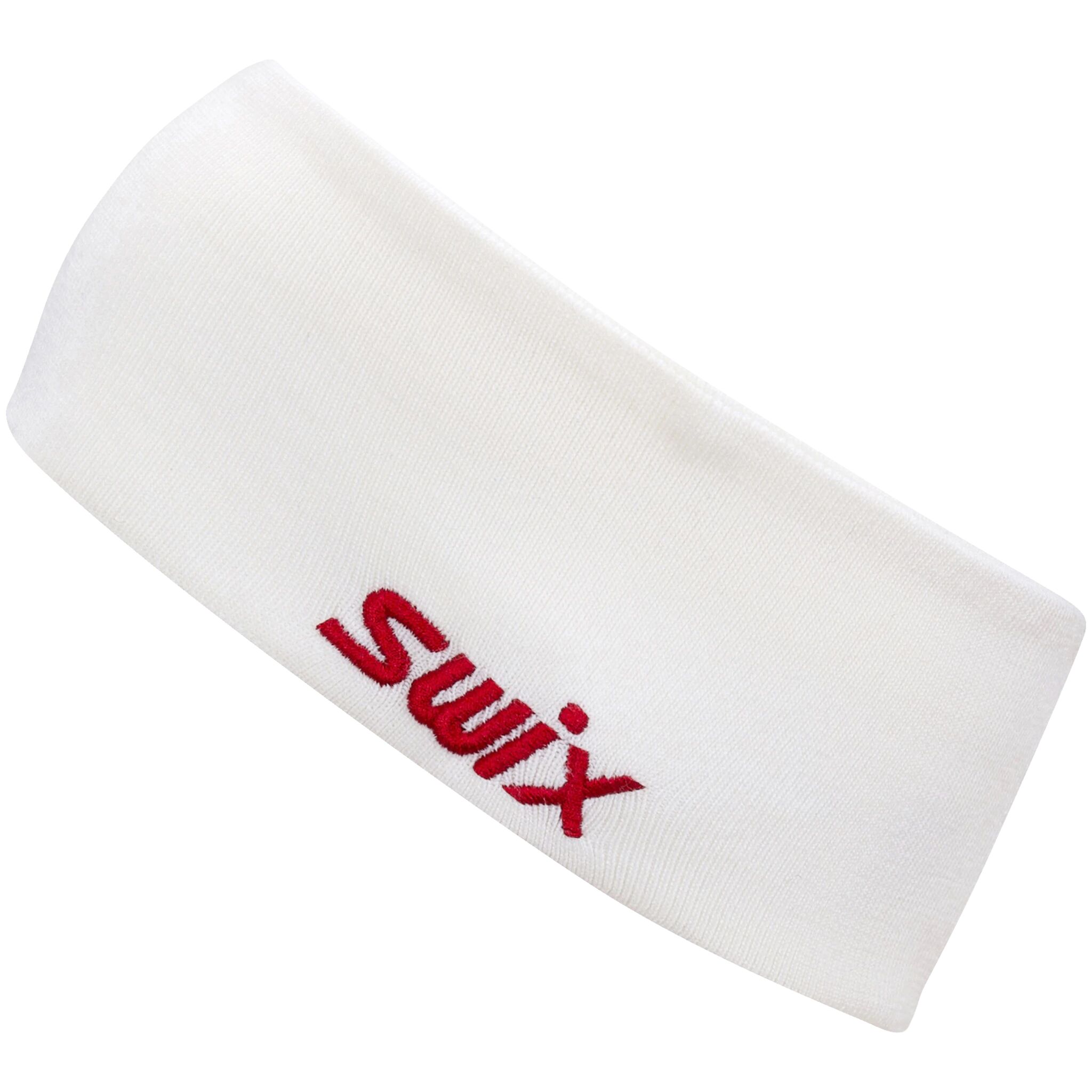 Swix Traditions Headband, pannebånd unisex 58 BRIGHT WHITE