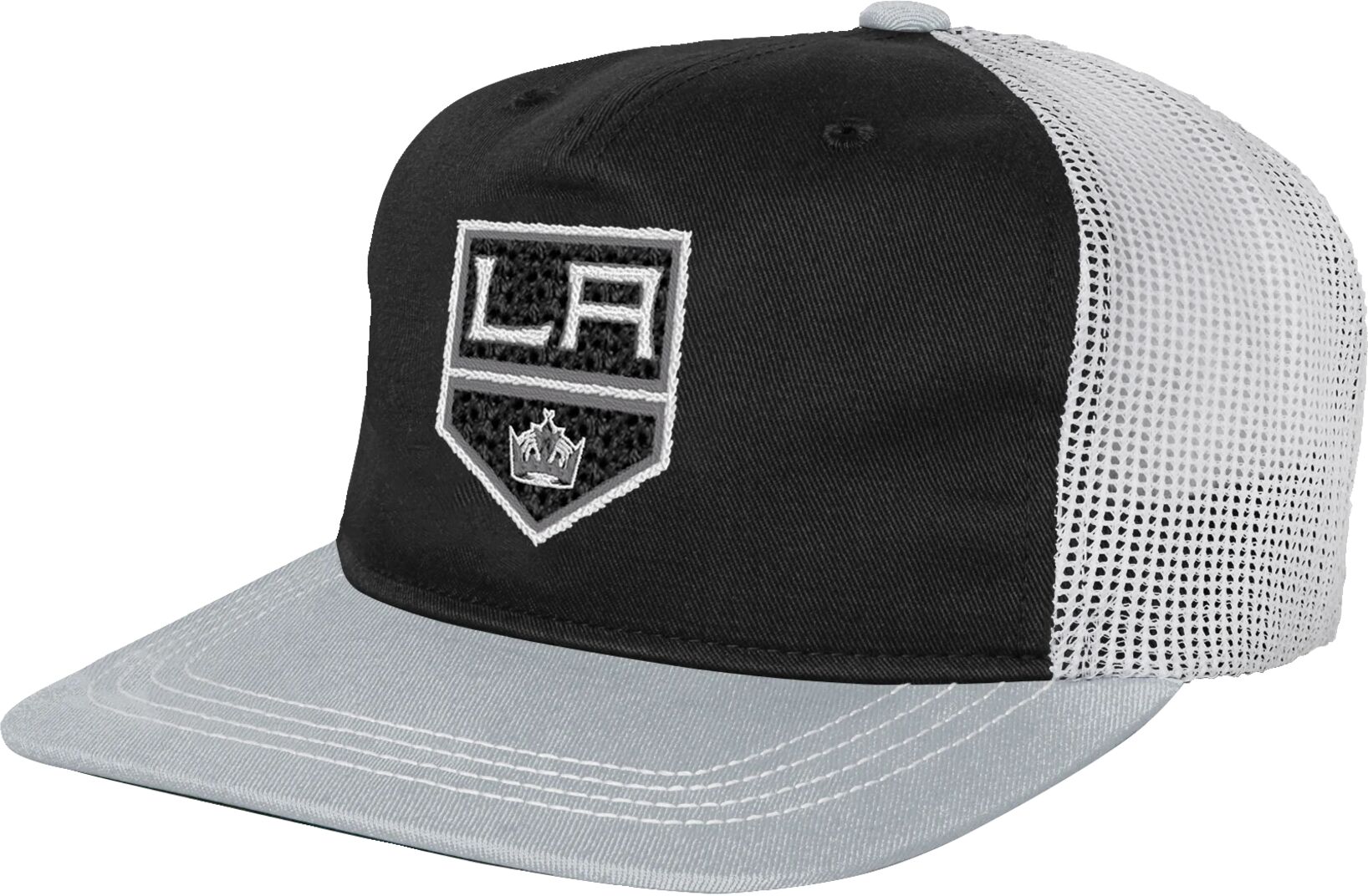 NHL Panel Structured Snapback -19, kaps junior OSFA KINGS