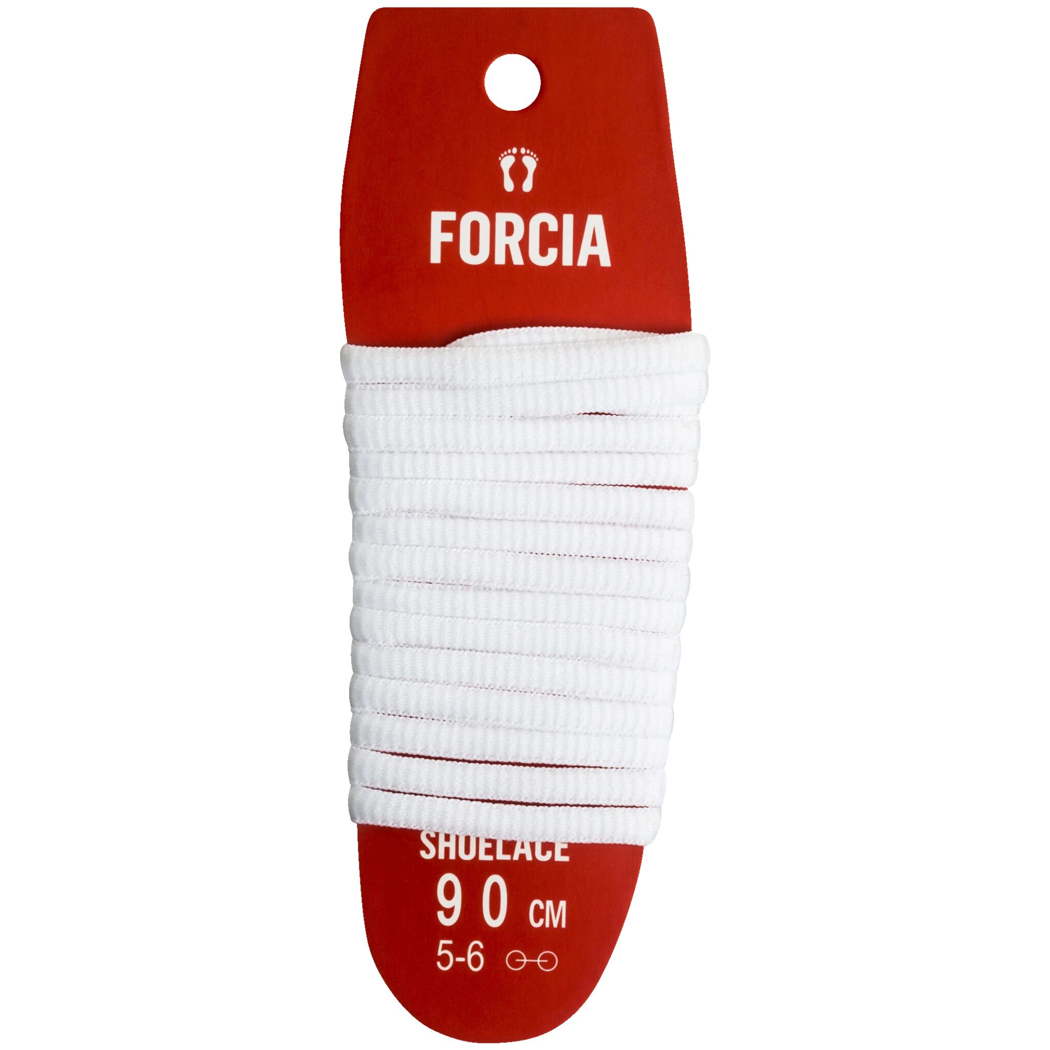 Forcia ShoeLace 90, skolisser 90cm White