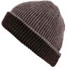 BILLABONG BLAMORAL REVERISBLE BEANIE CHAR MARL One Size  - CHAR MARL - unisex