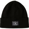 DC LABEL BEANIE BLACK One Size  - BLACK - male