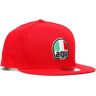 Agv 9fifty Snapback Capczerwony