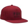 Fox Non Stop Tech Czapka Snapbackczerwony